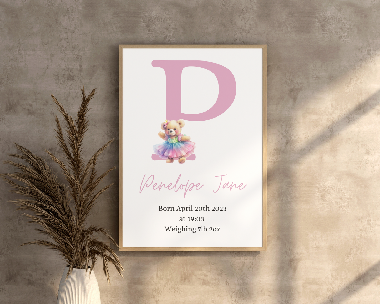 Baby Name Print - PRINT ONLY