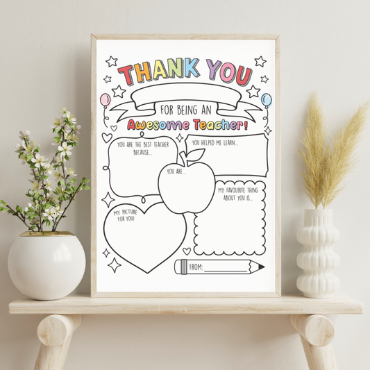 PWYCA - Thank You Teacher Print